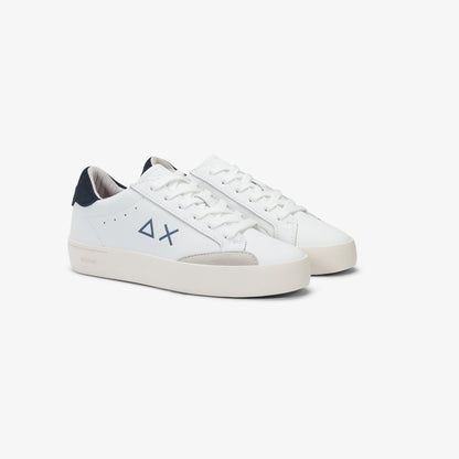 Sneaker Boy's Street in pelle