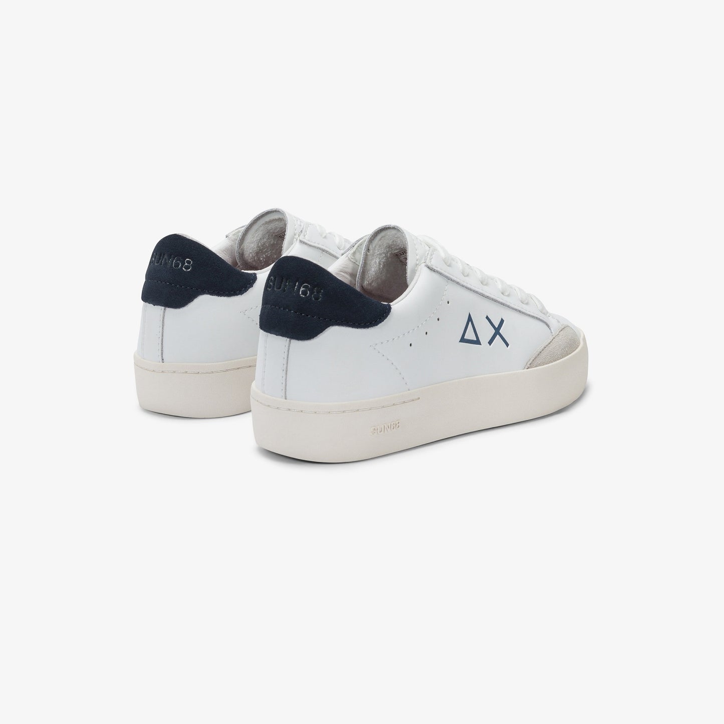 Sneaker Boy's Street in pelle
