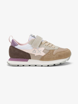 SNEAKER GIRLS STARGIRL MULTICOLOR IN NYLON E SUEDE