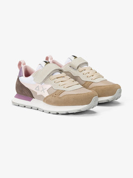 SNEAKER GIRLS STARGIRL MULTICOLOR IN NYLON E SUEDE