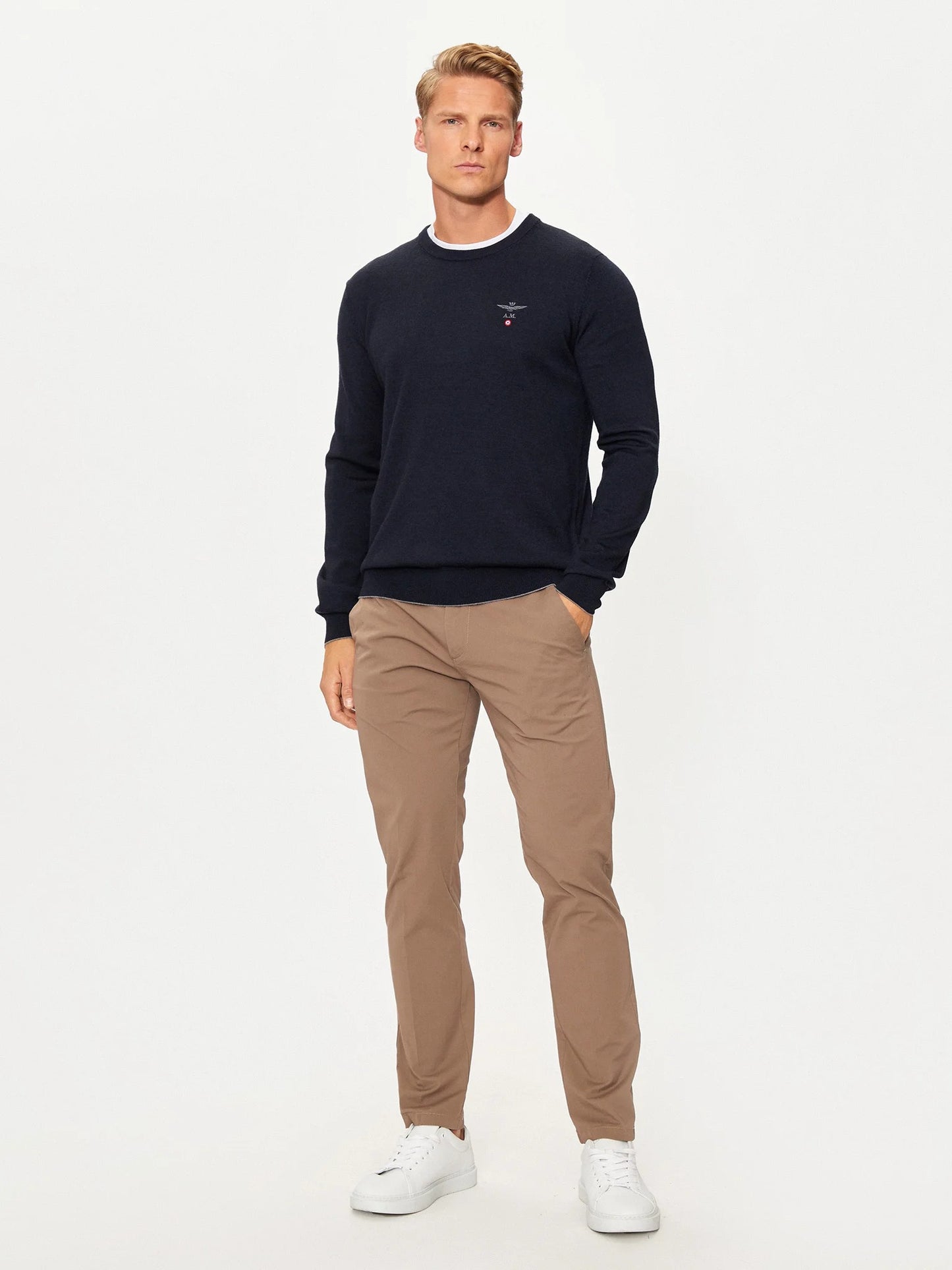 GIROCOLLO MERINO BLUE