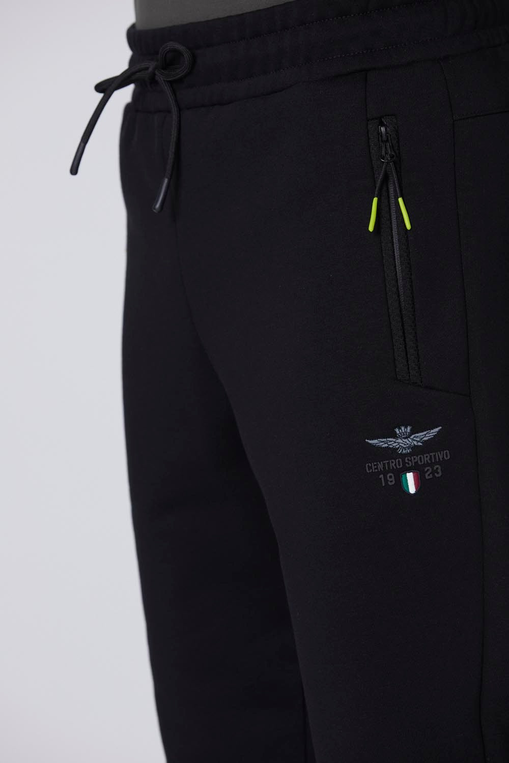 PANT ZIP CONTRASTO - AERONAUTICA MIL