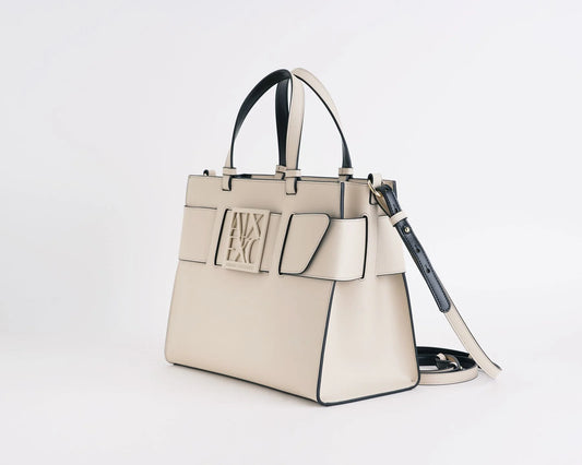 BORSA ARMANI EXCHANGE COLORE PANNA