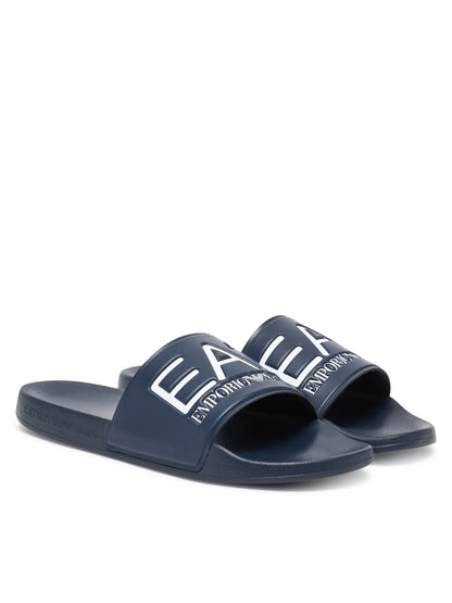 CIABATTE EA7 EMPORIO ARMANI BLUE - Dantoni Shop