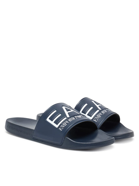 CIABATTE EA7 EMPORIO ARMANI BLUE - Dantoni Shop