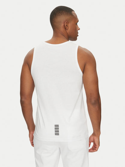 CANOTTA BASIC BIANCO ARMANI EA7 - Dantoni Shop