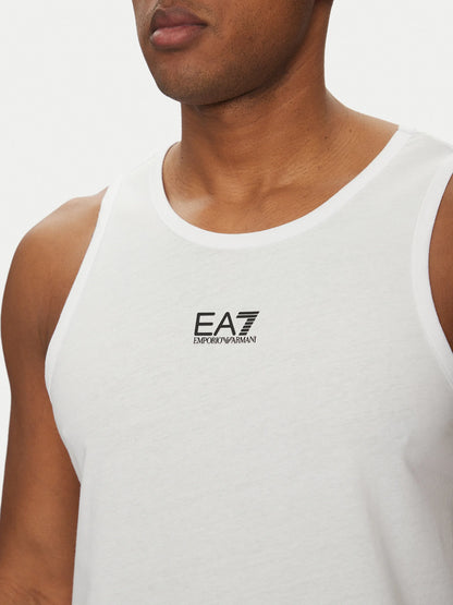 CANOTTA BASIC BIANCO ARMANI EA7 - Dantoni Shop
