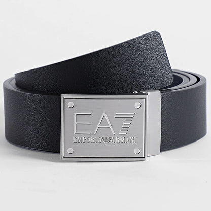 CINTA REVERSIBLE ARMANI EA7 NERO BLU - Dantoni Shop