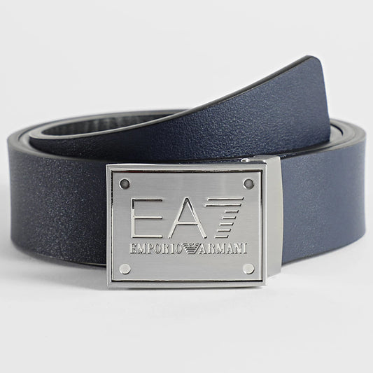 CINTA REVERSIBLE ARMANI EA7 NERO BLU - Dantoni Shop