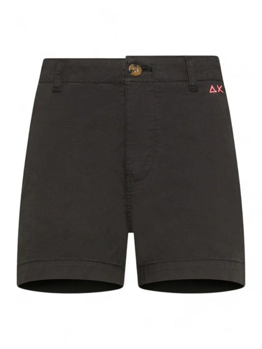 SUN68 BERMUDA DONNA NERO
