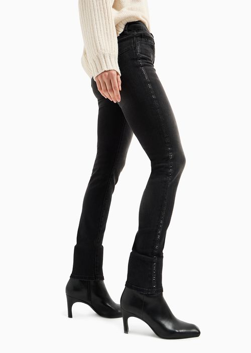 J69 super skinny lift up jeans in indigo denim